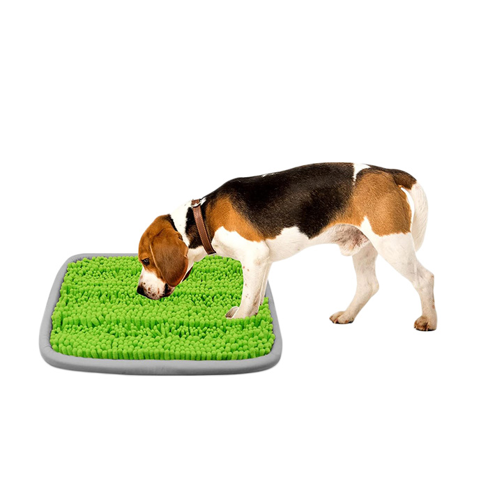 Bakumon Snuffle Mat for Dogs in green