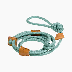 emerald green harness with leather