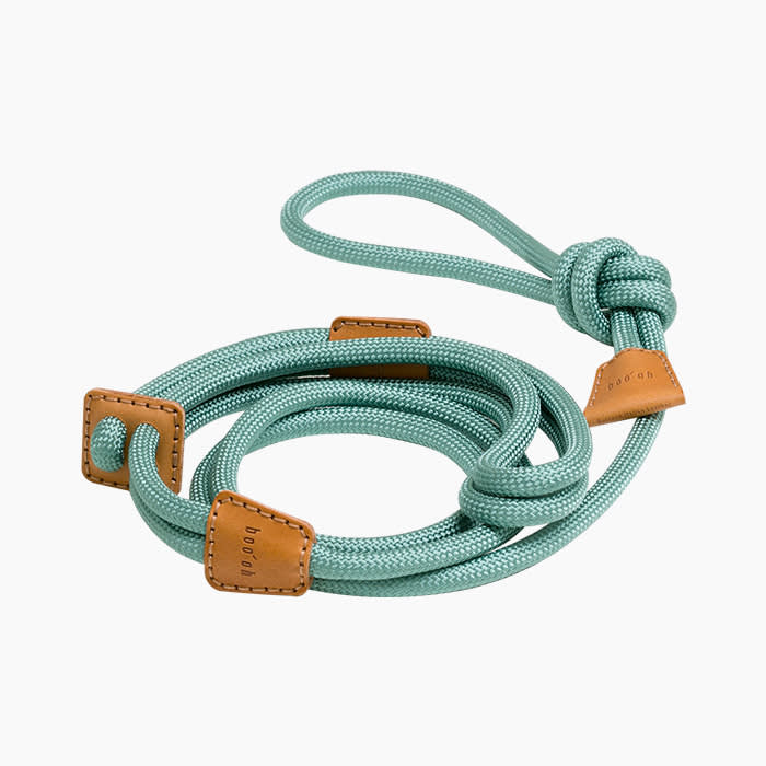 emerald green harness with leather 