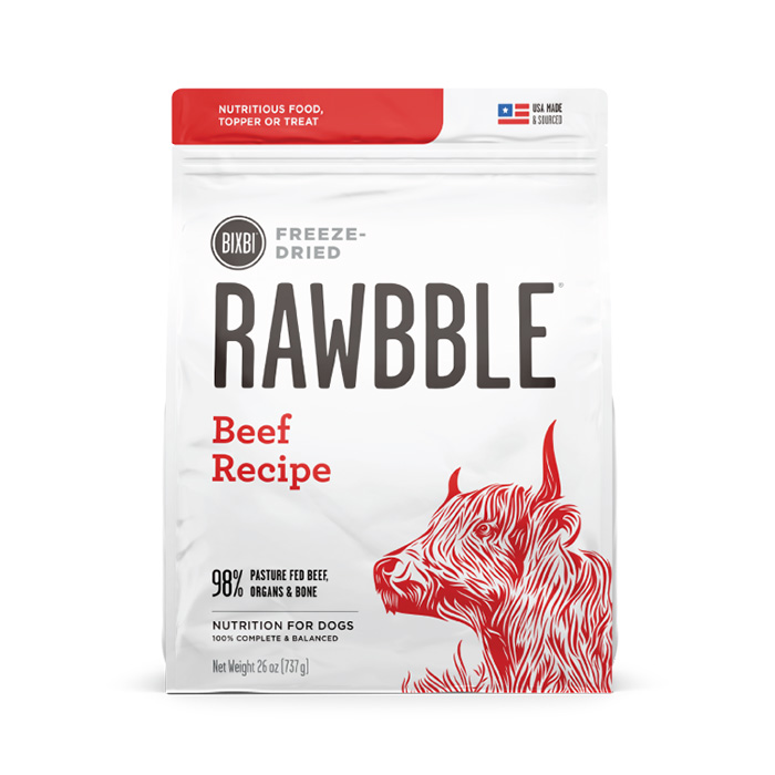 bixbi Rawbble freeze dried food