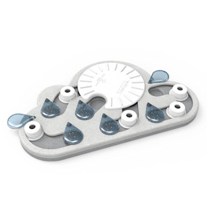 grey interactive cat toy