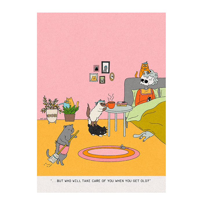 1flychicken Childless Cat Lady Comic 