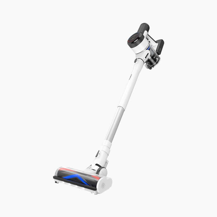 white standing vac