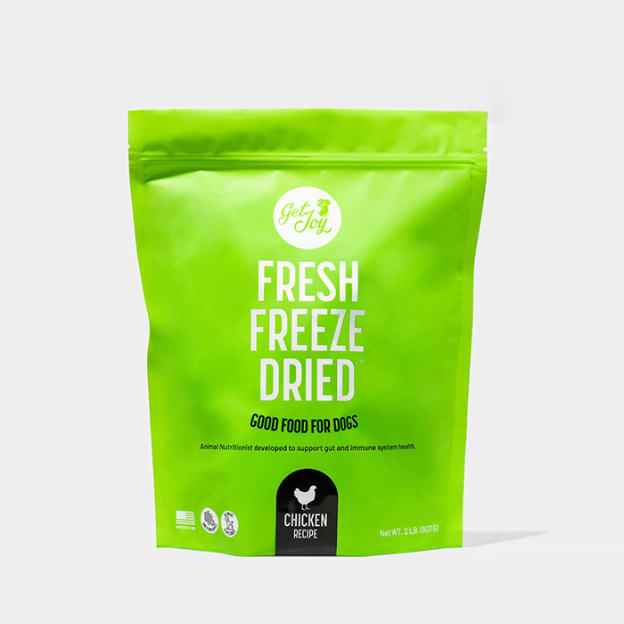freeze dried Get Joy dog food