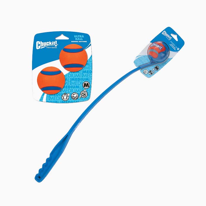 Chuckit! Ultra Rubber Ball and Classic Launcher