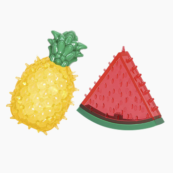 Pawaboo Freezable Watermelon & Pineapple Interactive Toy