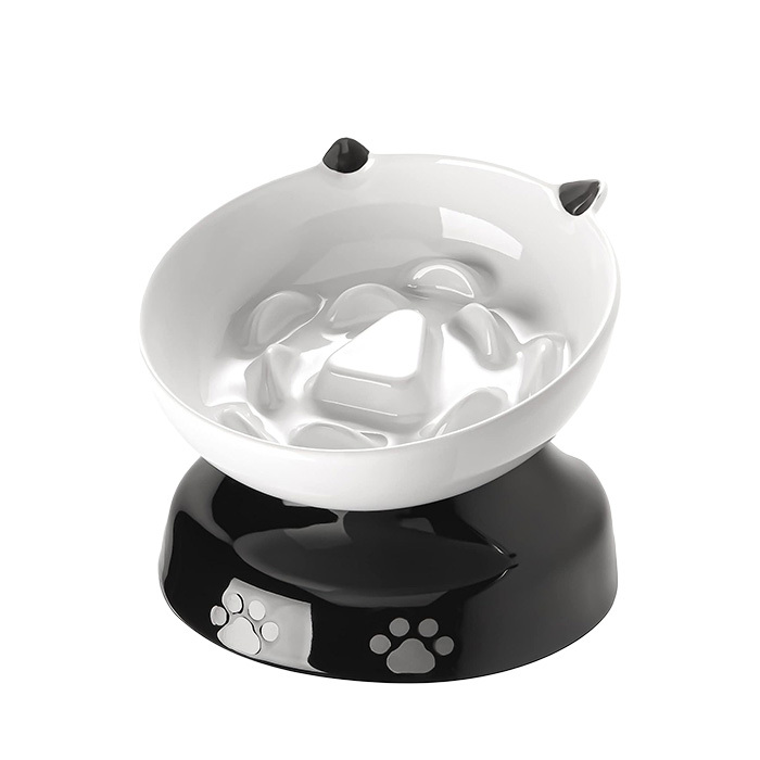 Y YHY Slow Feeder, Elevated Food Bowl