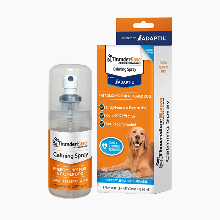 thunderase pheromone calming spray