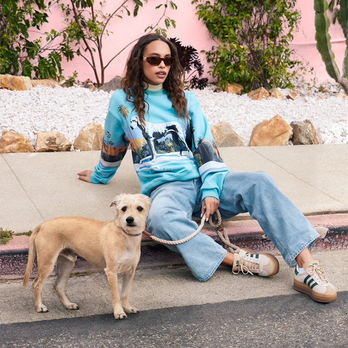 Portrait of a Dane Crewneck Sweatshirt