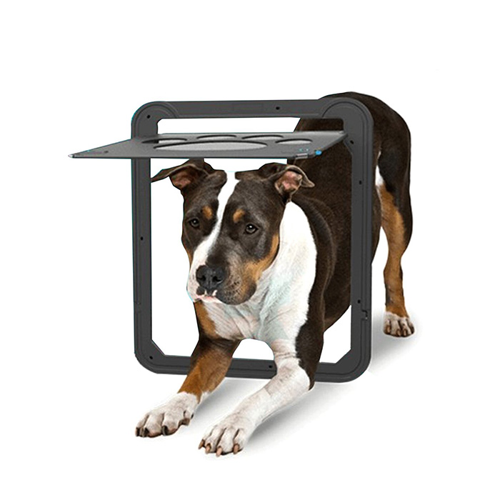 Plastic Door Mount Pet Door for Dog and Cat
