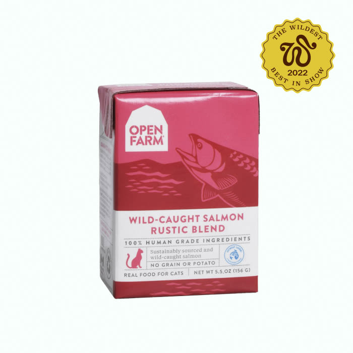 Wild-Caught Salmon Rustic Blend in red