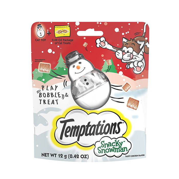 Temptations Snacky Snowman 