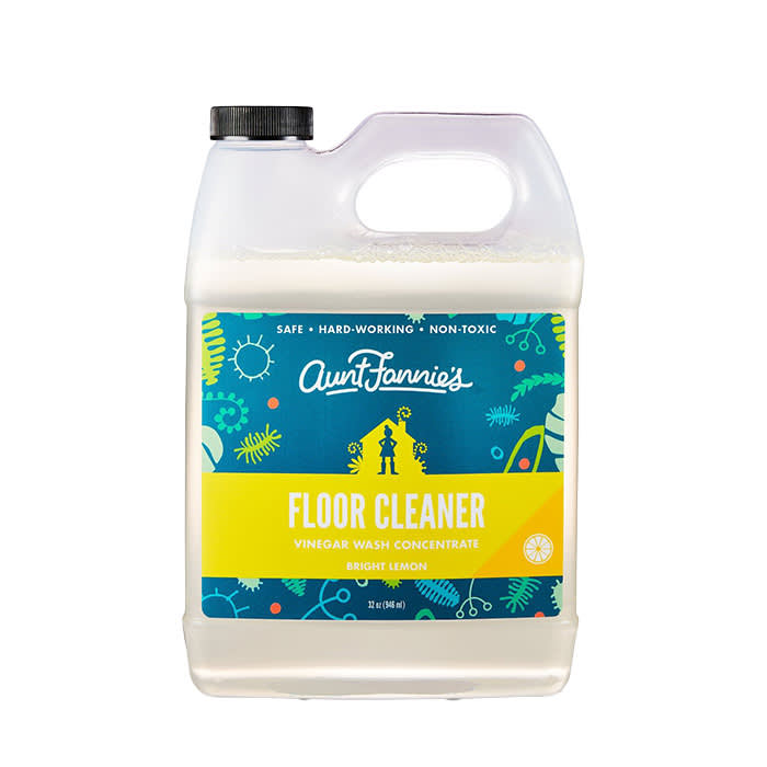 Aunt Fannie's Vinegar Wash Concentrate Bright Lemon Floor Cleaner