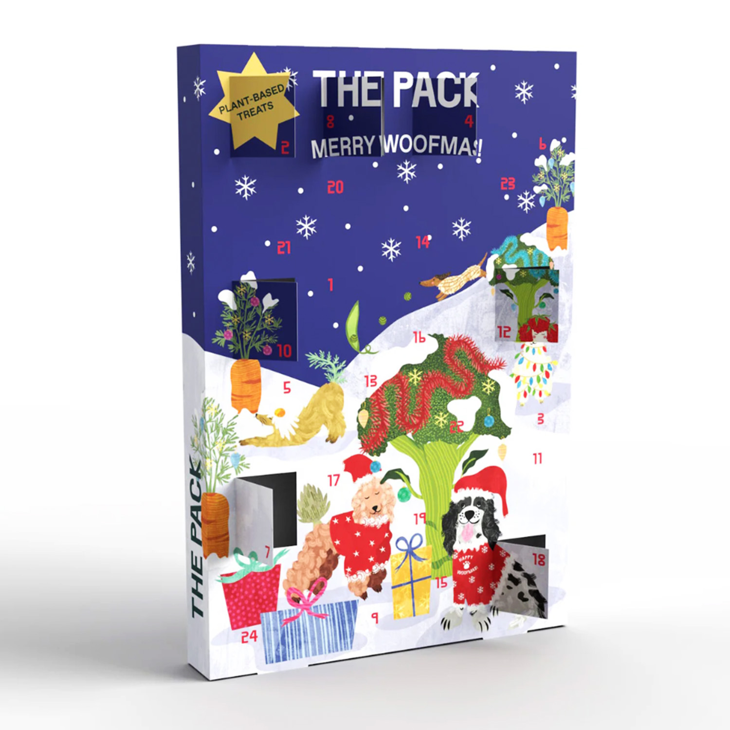 The Pack Woofmas Dog advent Calendar