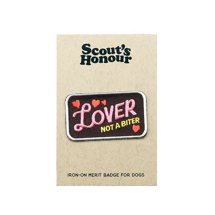 Scout‘s Honor I'm a Lover Not a Biter Merit Badge