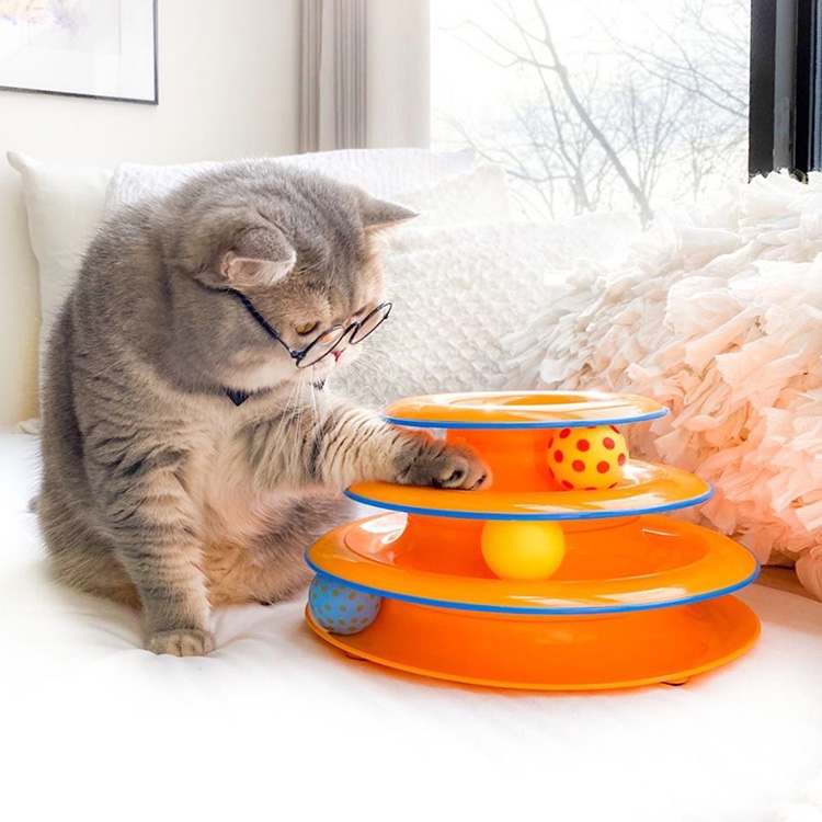 Tabby Tumbler™  Treat Dispensing Cat Toy