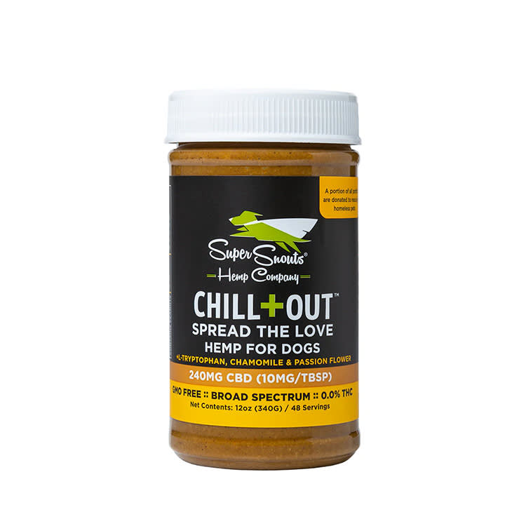 Super Snouts CBD peanut butter spread