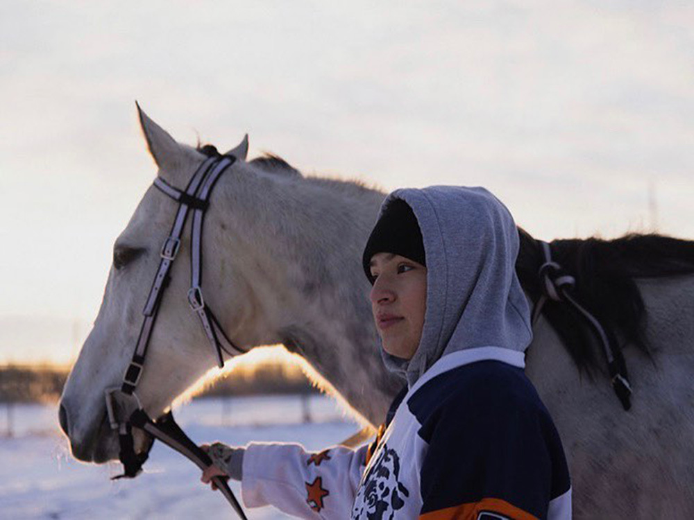 paulina alexis and horse