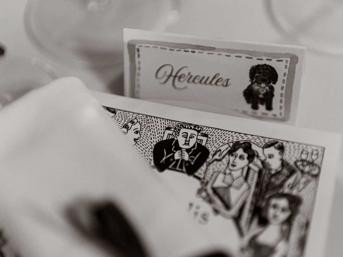 pet place name wedding