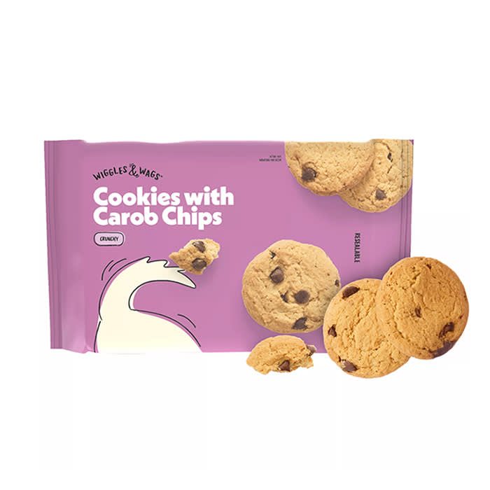 Wiggles and Wags Carob Chip Cookies Dog Treats