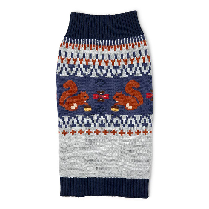 fairisle dog jumper