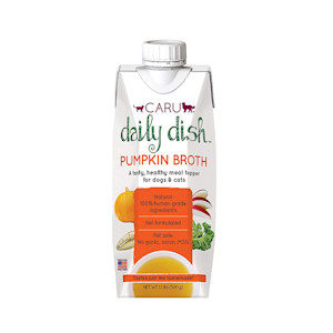 the bone broth in a white bottle