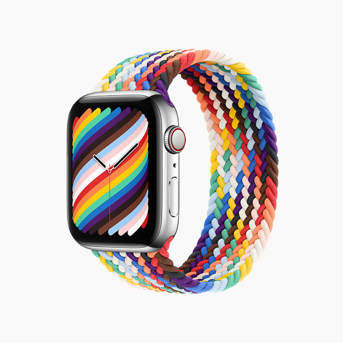 Apple Pride Edition Braided Solo Watch Loop 