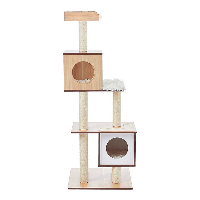 Frisco 62-in Modern Cat Tree & Condo