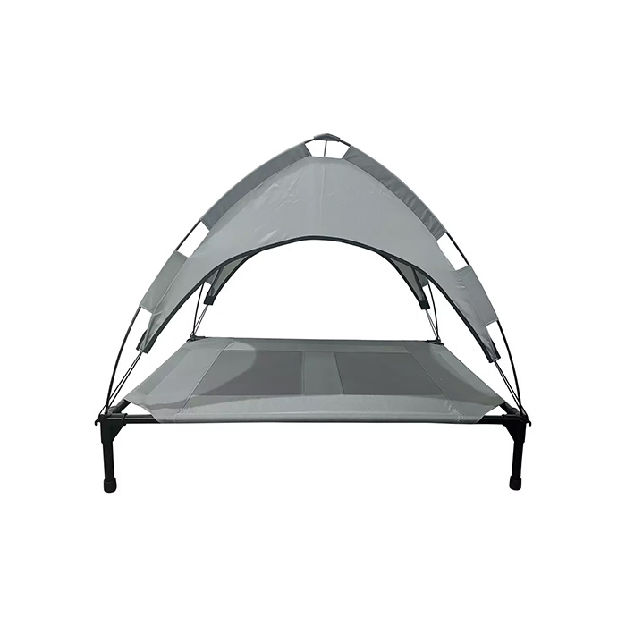 Raised dog bed summer