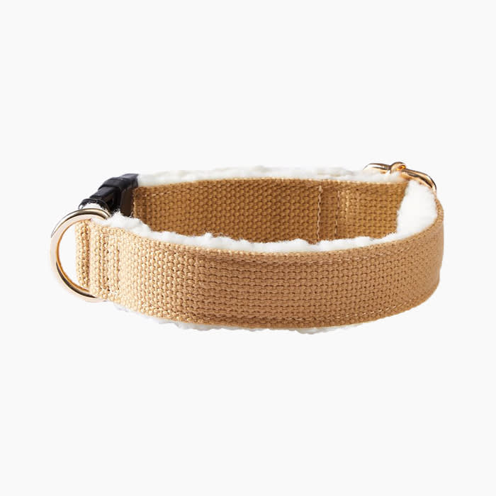 sherpa lined collar for dogs