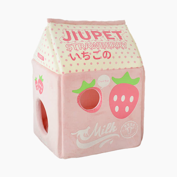happy & polly strawberry milk box