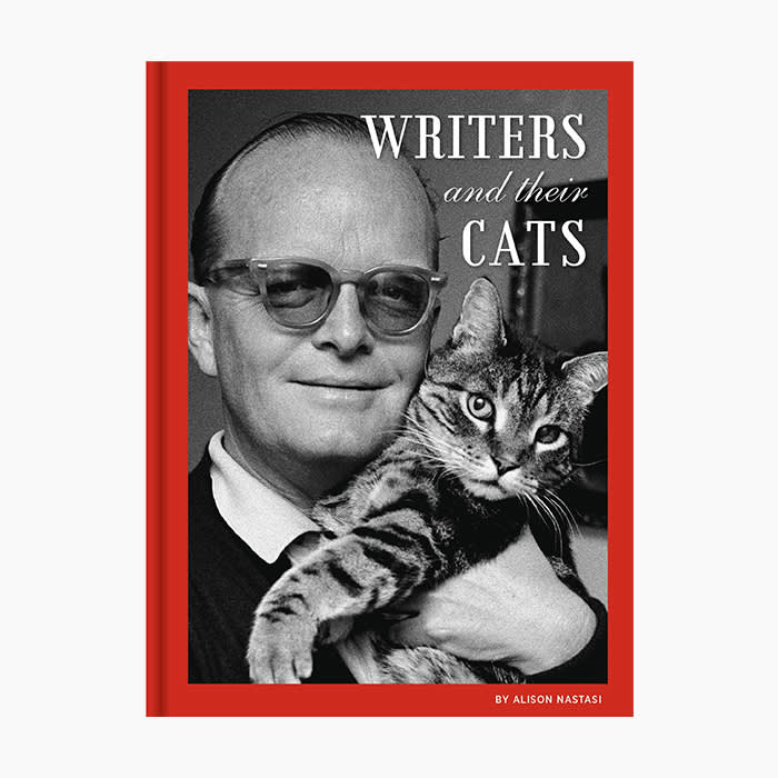 writers and their cats black and white book