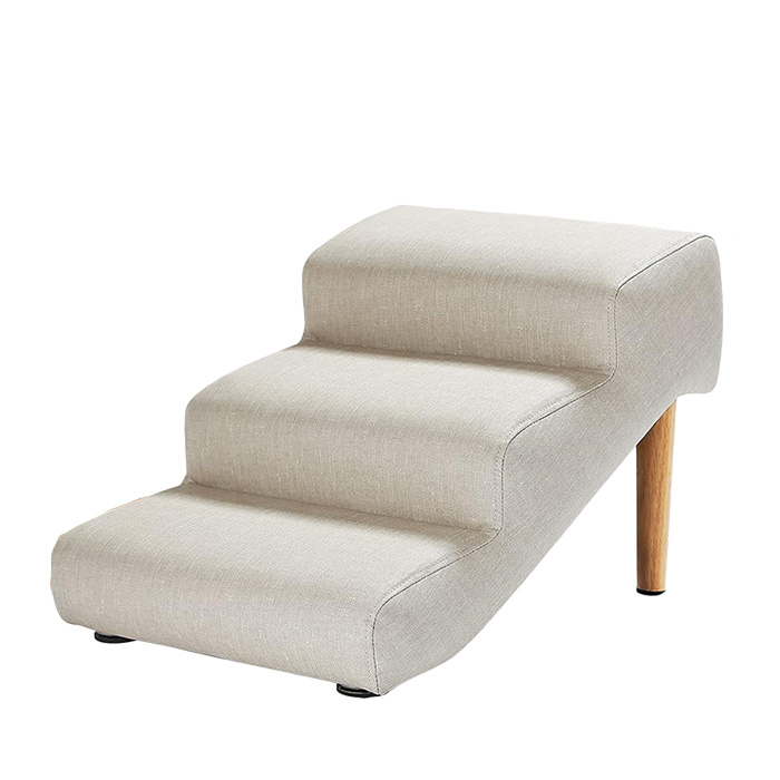 Senneny Imitation Linen Dog Stairs