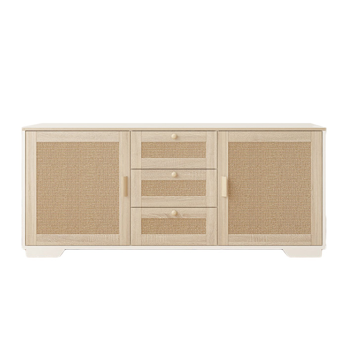 Tucker Murphy cat litter box enclosure cabinet with scratching post doors 