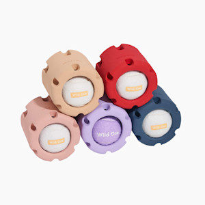 the tennis ball toys in different colors