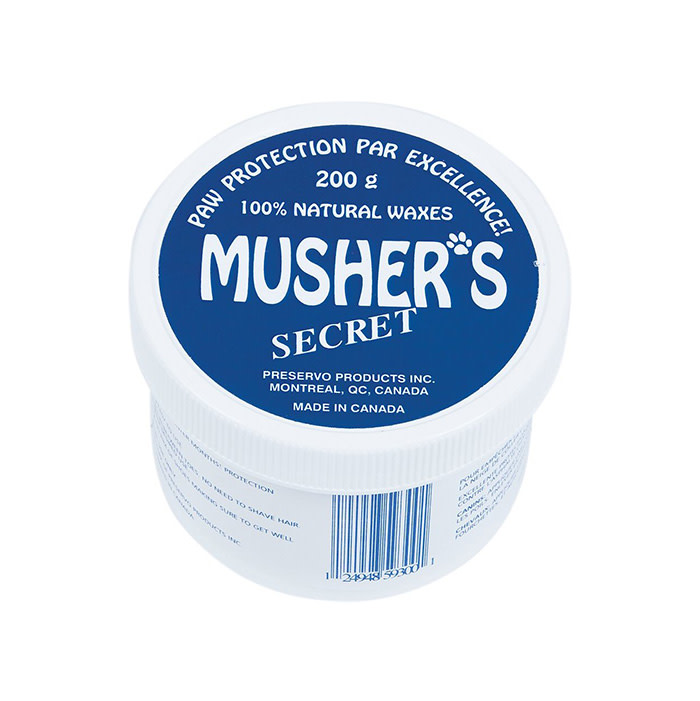 musher's secret paw balm in blue