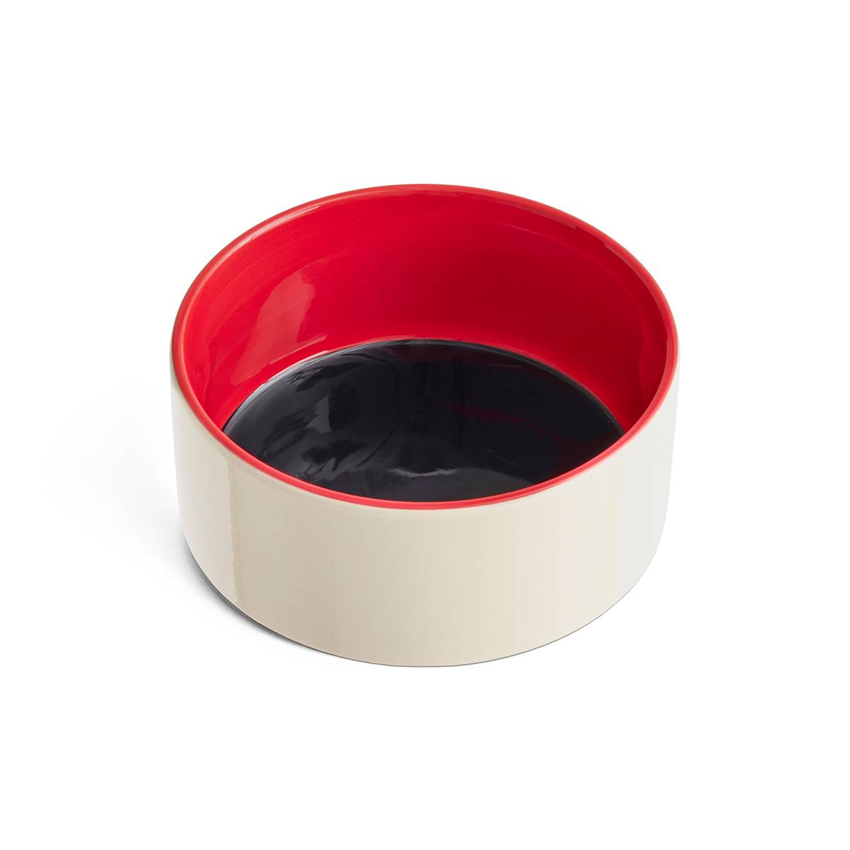 HAY design dog bowl in red and blue