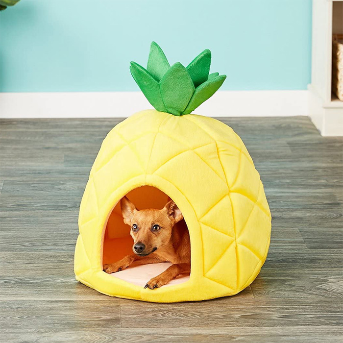 YML Pineapple Pet Bed House