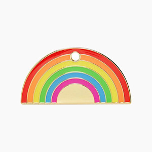 trill paws Rainbow Personalized Dog & Cat ID Tag