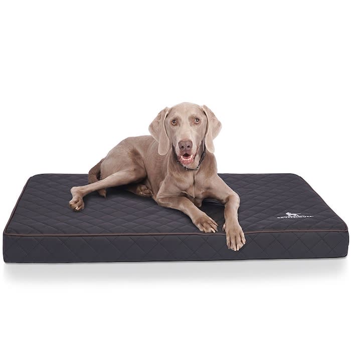 Knuffelwuff Laser-Quilted Artificial Leather Orthopaedic Dog Mat