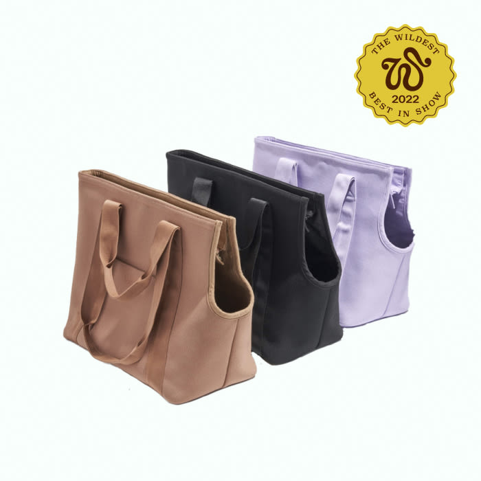 wild one bags in brown black and lavender
