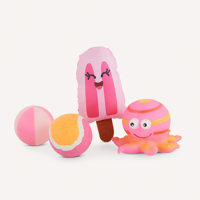 Joyhound Game On Ice Pop Play Pack Water Dog Toy - 4 Pack, Floats
