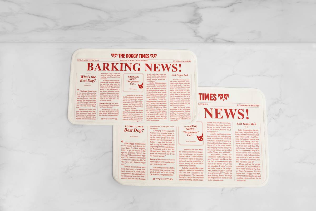 Morning Newspupper Placemat