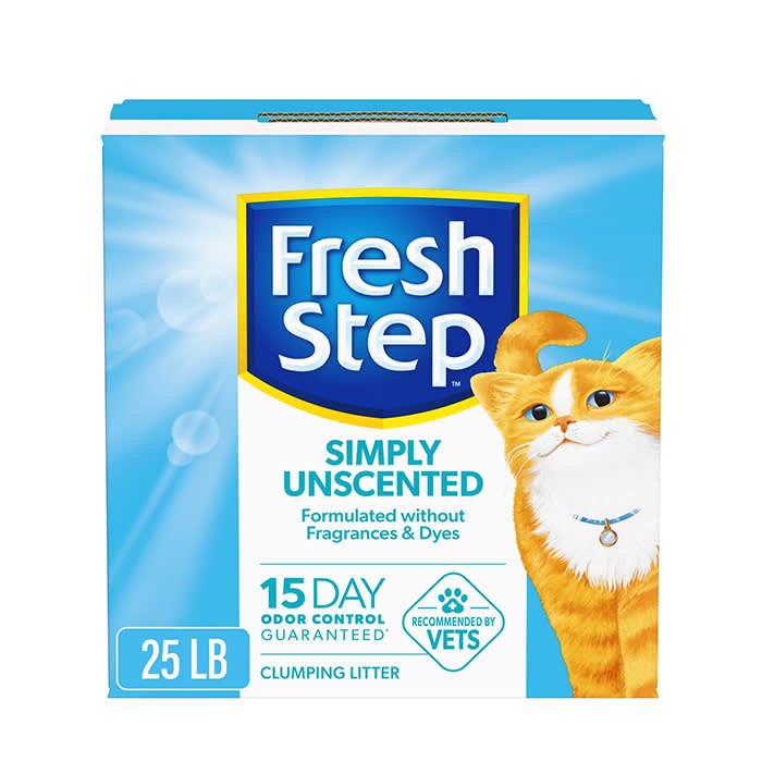 Fresh Step Simply Unscented Clumping Clay Cat Litter