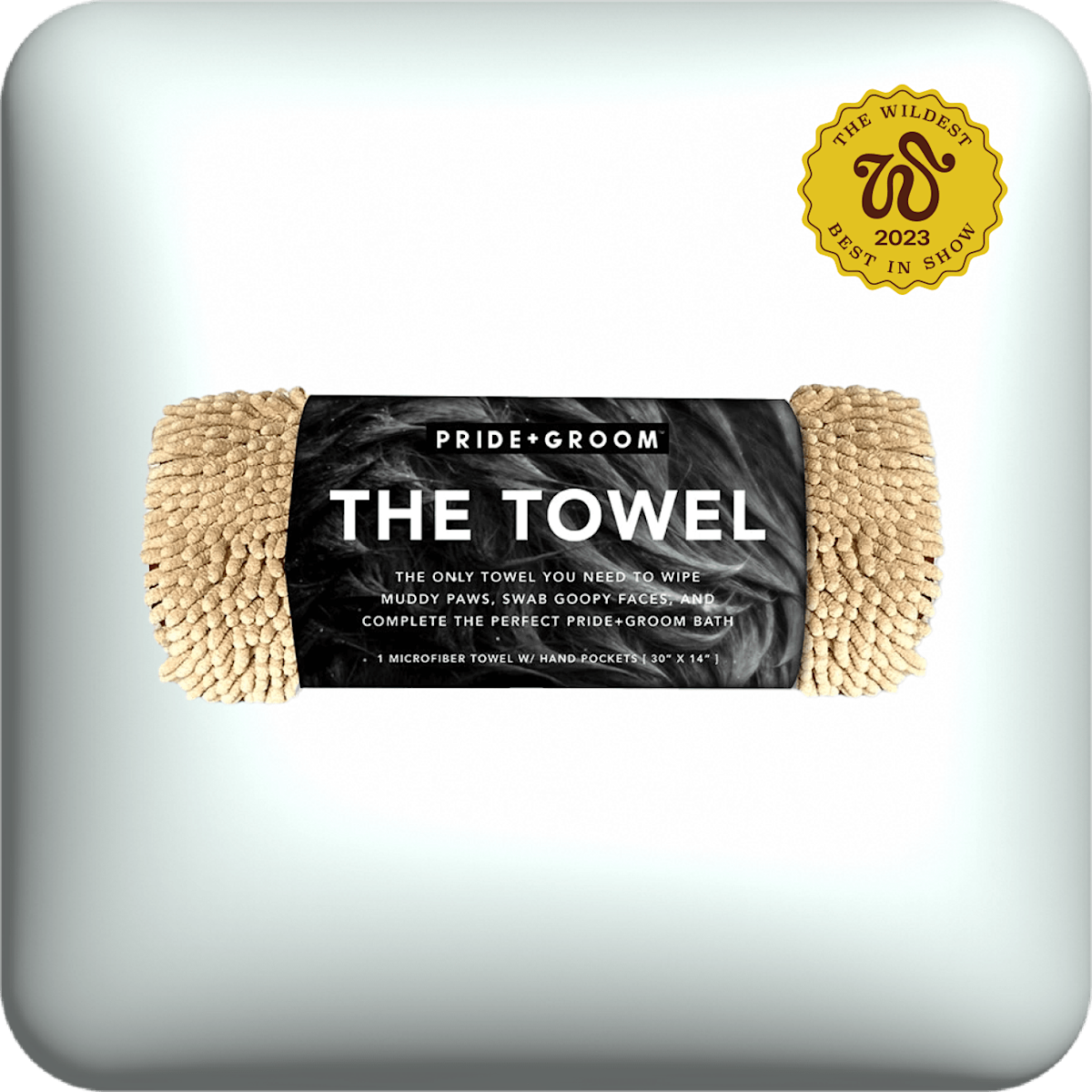 pride and groom towel