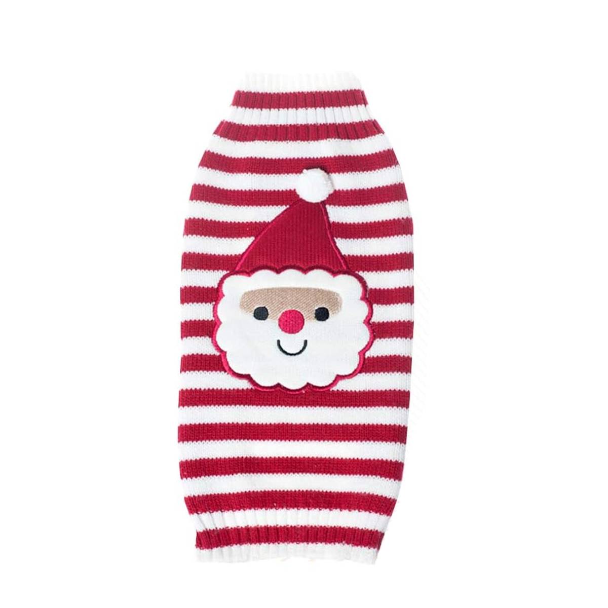 Striped cat christmas jumper