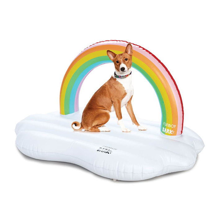 FUNBOY x Bark Rainbow Cloud Dog Float
