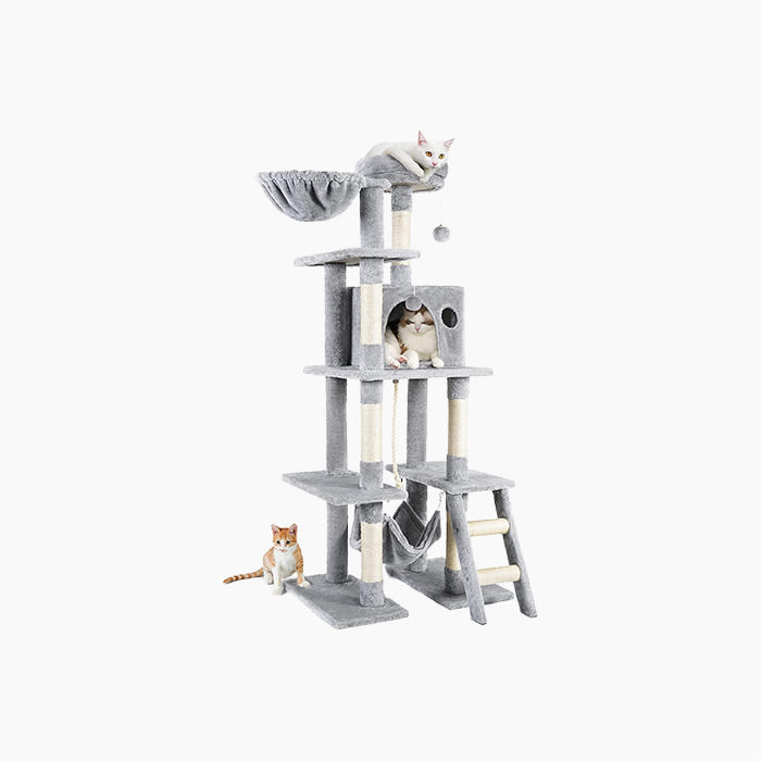 the gray cat tower