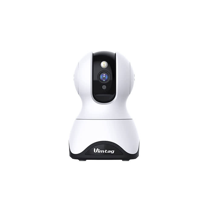 the pet camera in white