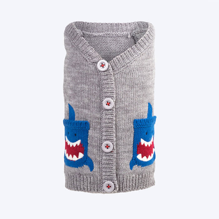 Shark Cardigan by Worthy Dog